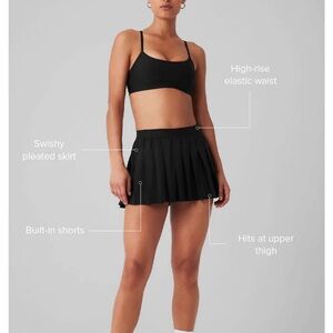 NWT Alo Varsity Tennis Skirt